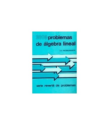2000 PROBLEMAS DE ALGEBRA LINEAL