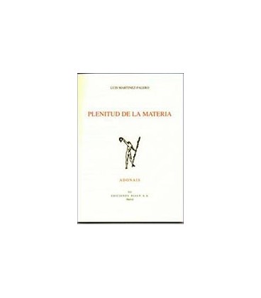 PLENITUD DE LA MATERIA