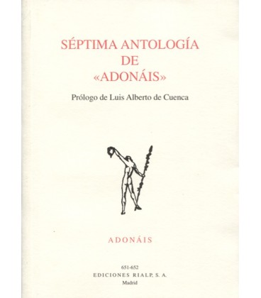SEPTIMA ANTOLOGIA DE ADONAIS
