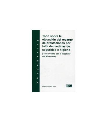 TODO SOBRE LA EJECUCION DEL RECARGO DE PRESTACIONES