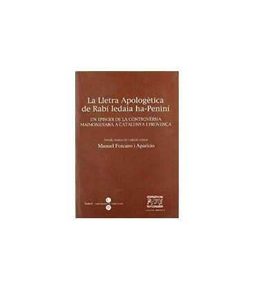 LLETRA APOLOGETICA DE RABI IEDAIA HA PENINI