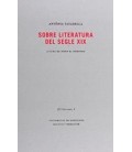 SOBRE LITERATURA DEL SEGLE XIX