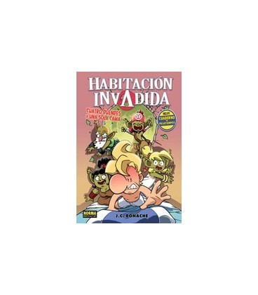 HABITACION INVADIDA 01 CUATRO DUENDES Y UNA SOLA CAMA