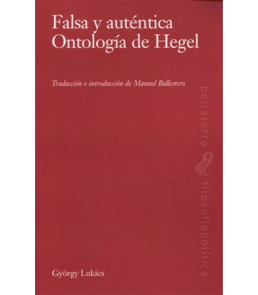 FALSA Y AUTENTICA ONTOLOGIA DE HEGEL