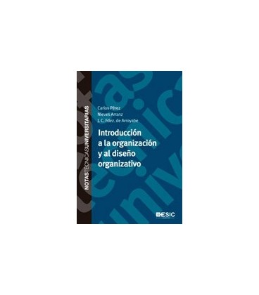 INTRODUCCION A LA ORGANIZACION Y AL DISEÑO ORGANIZATIVO