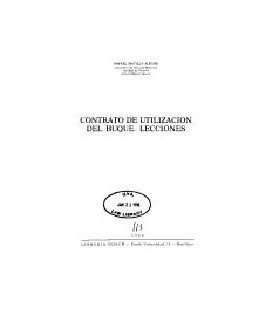 CONTRATOS DE UTILIZACION DEL BUQUE