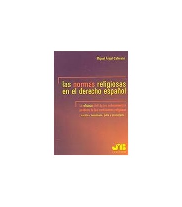 NORMAS RELIGIOSAS EN EL DERECHO ESPAÑOL