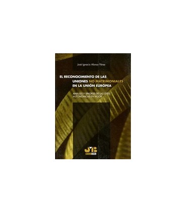 RECONOCIMIENTO UNIONES NO MATRIMONIALES