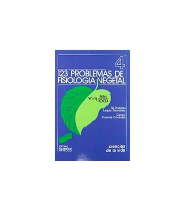 123 PROBLEMAS DE FISIOLOGIA VEGETAL