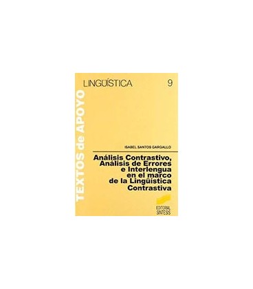 ANALISIS CONTRASTIVO ANALISIS DE ERRORES