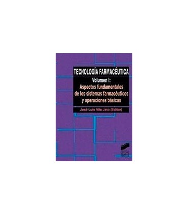 TECNOLOGIA FARMACEUTICA VOL I