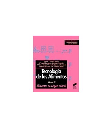 TECNOLOGIA DE LOS ALIMENTOS VOL II ALIMENTOS DE ORIGEN ANIMAL