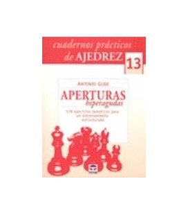 CUADERNOS AJEDREZ N 13 APERTURAS HIPERAGUDAS
