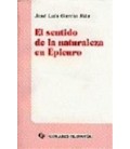 SENTIDO DE LA NATURALEZA EN EPICURO