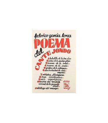 POEMA DEL CANTE JONDO (FACSIMIL)