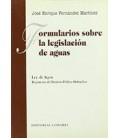 FORMULARIOS SOBRE LEGISLACION DE AGUAS