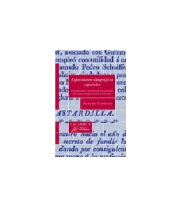 ESPECIMENES TIPOGRAFICOS ESPAÑOLES
