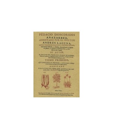 PEDACIO DIOSCORIDES ANAZARBEO 2 VOLS
