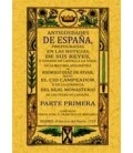 ANTIGUEDADES DE ESPAÑA (2 TOMOS) PROPUGNADAS EN NOTICIAS DE SUS REYES