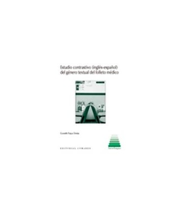ESTUDIO CONTRASTIVO (INGLES-ESPAÑOL) DEL GENERO TEXTUAL DEL FOLLETO