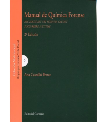 MANUAL DE QUIMICA FORENSE 2 ED