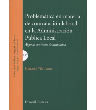 PROBLEMATICA EN MATERIA DE CONTAMINACION LABORAL EN LA ADMON PUBLICA
