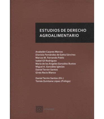 ESTUDIOS DE DERECHO AGROALIMENTARIO