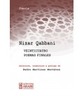 NIZAR QABBANI VEINTICUATRO POEMAS FINALES