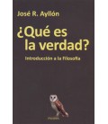 QUE ES LA VERDAD INTRODUCCION A LA FILOSOFIA