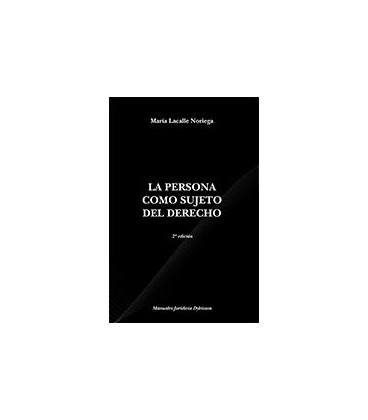 PERSONA COMO SUJETO DE DERECHO 2ED