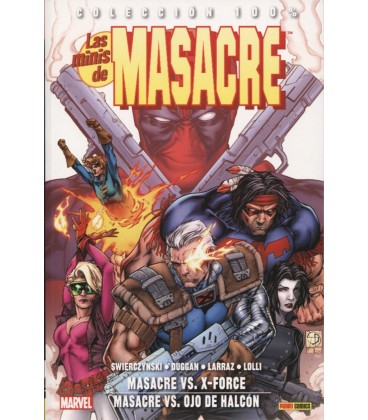 MINIS DE MASACRE 05 MASACRE VS X FORCE MASACRE VS OJO DE HALCON