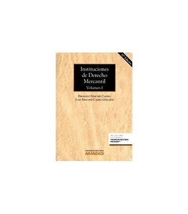 INSTITUCIONES DE DERECHO MERCANTIL VOL I (P+EB) 37 ED