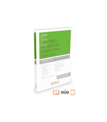 LECCIONES DE DERECHO ALIMENTARIO 2015 2016 (P+EB)