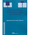 SUCESION UNIVERSAL EN LAS MODIFICACIONES ESTRUCTURALES