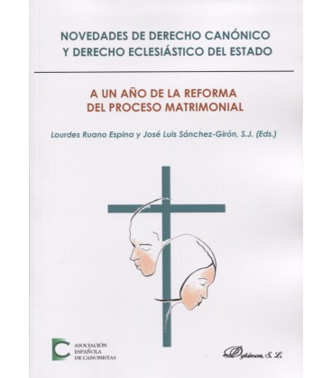NOVEDADES DE DERECHO CANONICO Y DERECHO ECLESIASTICO DEL ESTADO