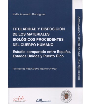 TITULARIDAD Y DISPOSICION DE LOS MATERIALES BIOLOGICOS