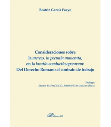 CONSIDERACIONES SOBRE LA MERCES IN PECUNIA NUMERATA EN LA LOCATIO