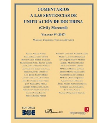 COMENTARIOS A LAS SENTENCIAS DE UNIFICACION DE DOCTRINA VOL 9 2017
