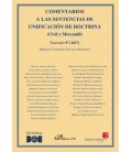 COMENTARIOS A LAS SENTENCIAS DE UNIFICACION DE DOCTRINA VOL 9 2017