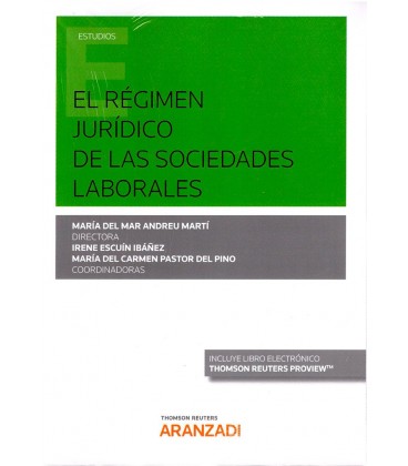 REGIMEN JURIDICO DE LAS SOCIEDADES LABORALES (DUO)