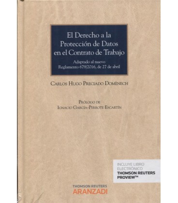 DERECHO A LA PROTECCION DE DATOS EN EL CONTRATO DE TRABAJO