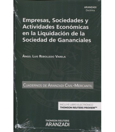 EMPRESAS SOCIEDADES Y ACTIVIDADES ECONOMICAS EN LA LIQUIDACION
