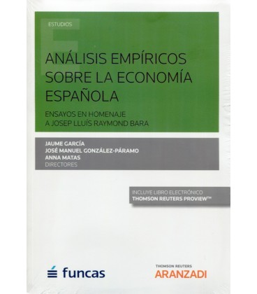 ANALISIS EMPIRICOS SOBRE LA ECONOMIA ESPAÑOLA (DUO)