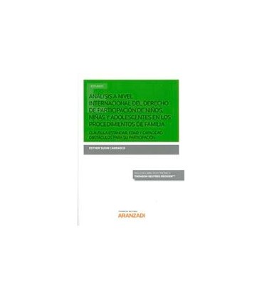 ANALISIS A NIVEL INTERNACIONAL DEL DERECHO DE PARTICIPACION DE NIÑOS