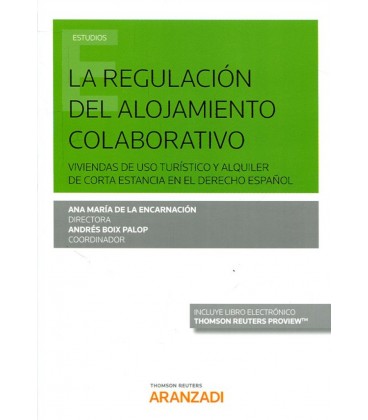 REGULACION DEL ALOJAMIENTO COLABORATIVO LA (DUO)