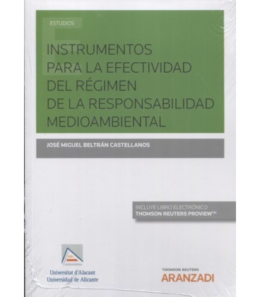 INSTRUMENTOS PARA LA EFECTIVIDAD DEL REGIMEN DE LA RESPONSABILIDAD