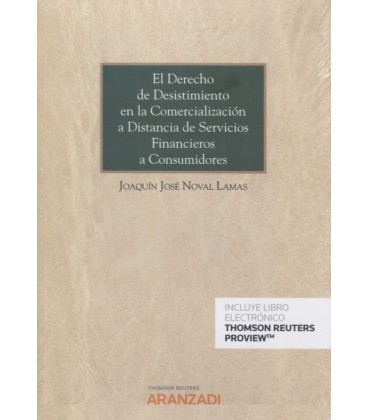 DERECHO DE DESISTIMIENTO EN LA COMERCIALIZACION A DISTANCIA DE SERVICI