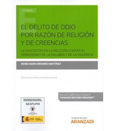 DELITO DE ODIO POR RAZON DE RELIGION Y DE CREENCIAS (DUO)