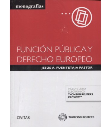 FUNCION PUBLICA Y DERECHO EUROPEO (DUO)