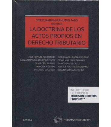DOCTRINA DE LOS ACTOS PROPIOS EN DERECHO TRIBUTARIO